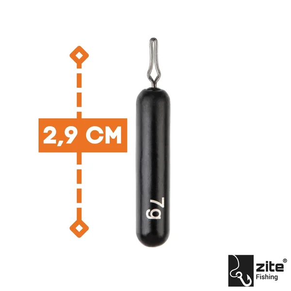 Zite Fishing Tungsten Drop Shot Gewichte 3 x 7,2g_auswahl1