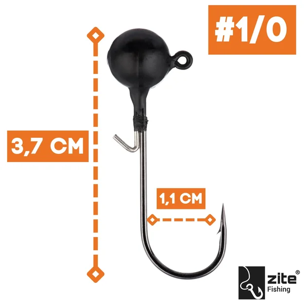 1/0 Tungsten Jighaken 7,2g 2tlg. Zite Fishing_auswahl1