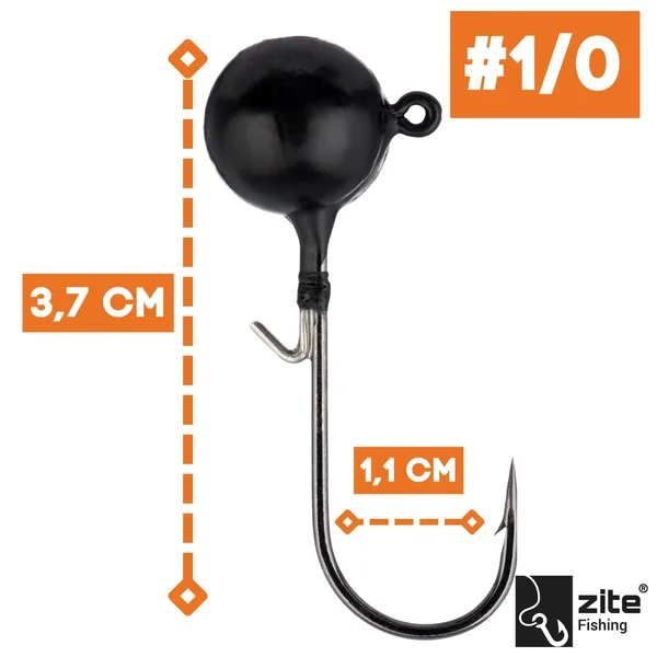 1/0 Tungsten Jighaken 14g  2tlg. Zite Fishing_auswahl1