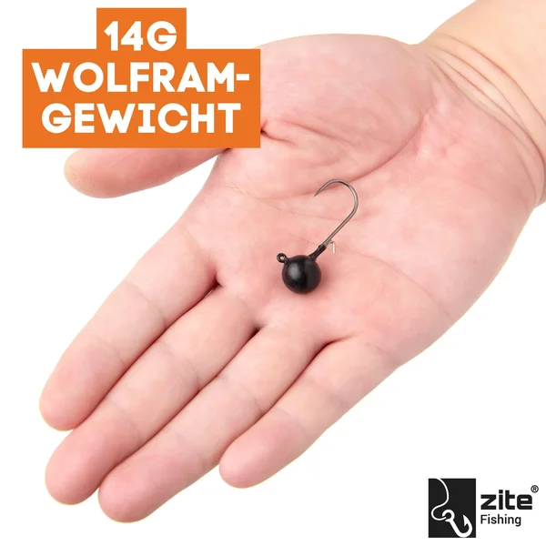 1/0 Tungsten Jighaken 14g  2tlg. Zite Fishing_auswahl2