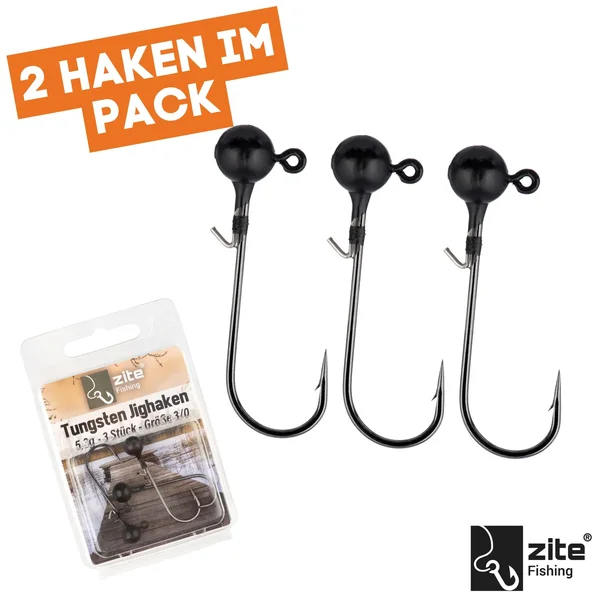3/0 Tungsten Jighaken 3tlg. 5,3g Zite Fishing_auswahl3