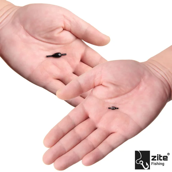Fixdrops Blei Set 25 STK in Sortierbox 0,5-3g Forellenbleie Grundangeln_auswahl3