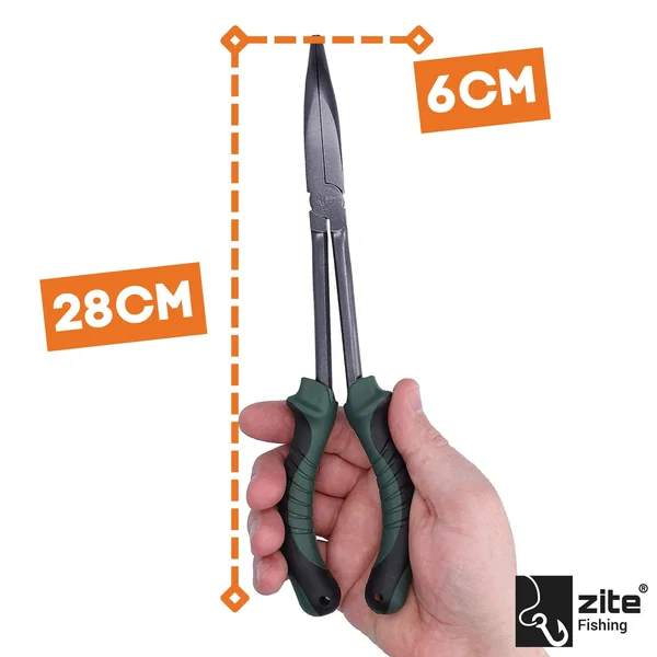 Zite Fishing Extra Stabile XXL Hakenlöser Zange Longnose 28cm_auswahl3
