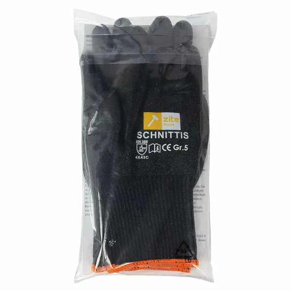 Zite Tools Schnittis 5 Paar Handschuhe Größe 5 Orange Set_auswahl5