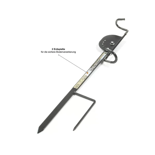 Stellfischruten-Halter Metall Extra Stabil Schwarz Zite Fishing_auswahl1