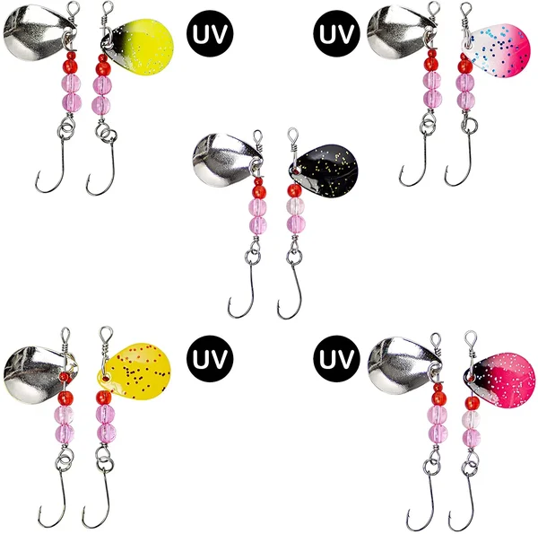 Zite Fishing Neon Forellenspinner Set Ultra Light 2,4g in Box_auswahl1