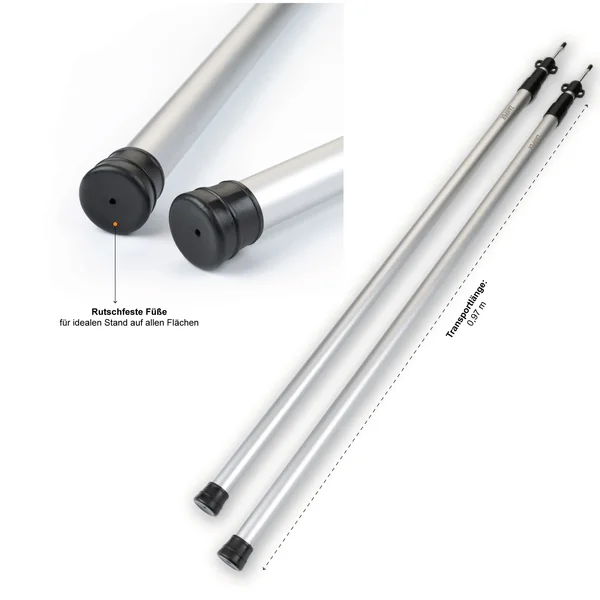 Zamper Aluminium-Teleskopstangen mit Tasche 90-230cm_auswahl2