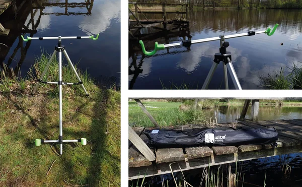 Brandungsdreibein Teleskopisch für 2 Brandungsruten mit Tasche Zite Fishing_auswahl6
