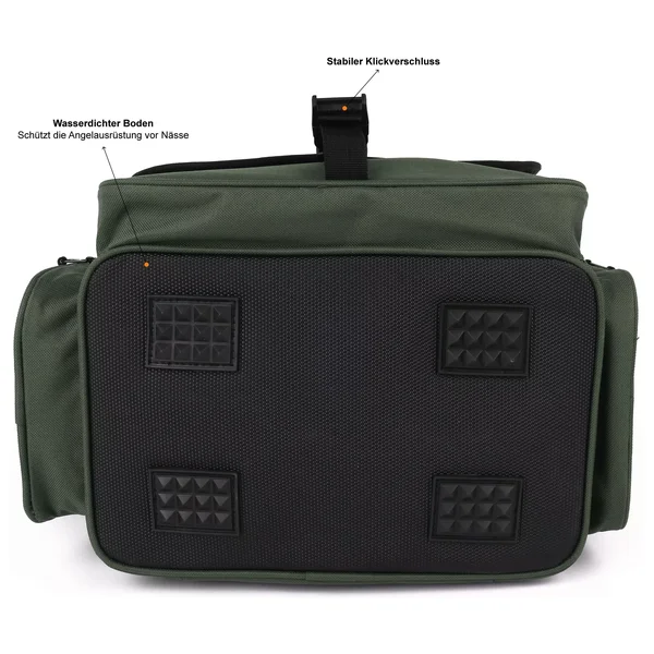Zite Fishing Angeltasche mit Tragegurt und 4 Kunstköderboxen 35 x 22 x 20_auswahl3