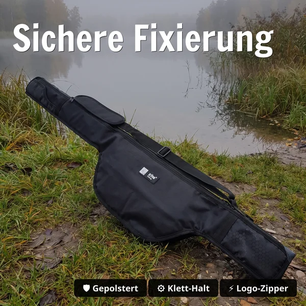 Einzel Rutenfutteral Spinnruten Rutentasche Gepolstert 130cm Zite Fishing_auswahl4