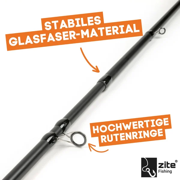 Feederrute Angeln Steckrute mit Wechselspitzen 3,60m 50-150g Zite Fishing_auswahl2