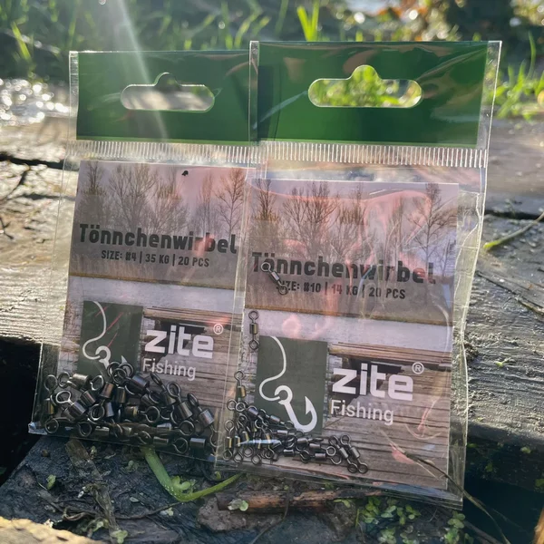 Verbindungswirbel Ton Swivels Spinnwirbel Gr. #10 14kg 20 Stück Zite Fishing _auswahl5