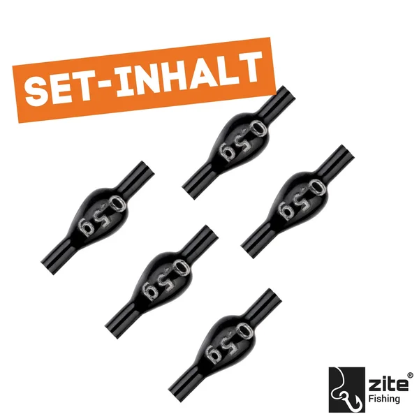 Zite Fishing Blei Fixdrops Forellenbleie 5 x 0,5g Angelgewicht für Grund- & Schleppangeln _auswahl5