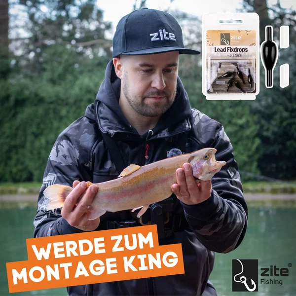 Zite Fishing Blei Fixdrops Forellenbleie 5 x 1g Angelgewicht für Grund- & Schleppangeln_auswahl6