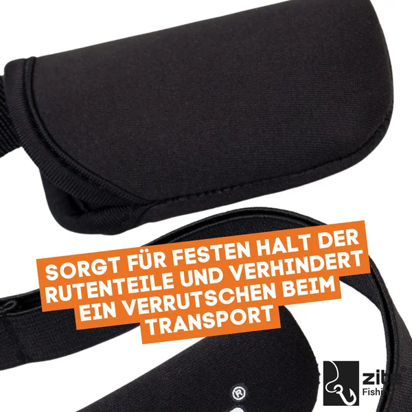 Rutenschutz Verstellbar – Neopren Rutentasche 80–220 cm für Spinn-, Feeder- & Matchruten Zite Fishing _auswahl3