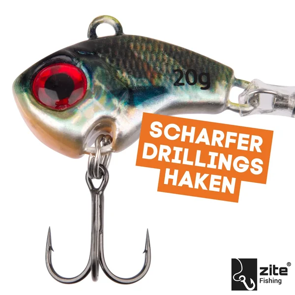 Zite Fishing Jigspinner Set 10-20g Natur Spin Jigs 5 Stück mit Köderbox_auswahl4