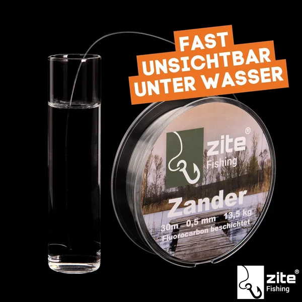 Zite Fishing Fluorocarbon Vorfach Schnur Zander 0.5mm 30m_auswahl3