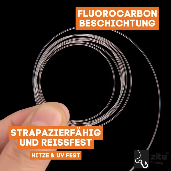 Zite Fishing Fluorocarbon Vorfach Schnur Zander 0.6mm 30m_auswahl1