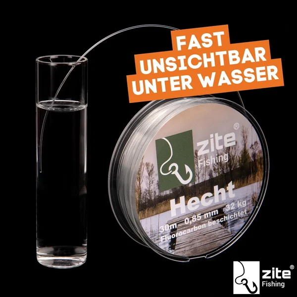 Zite Fishing Fluorocarbon Vorfach Schnur Hecht 0.85mm 30m_auswahl2