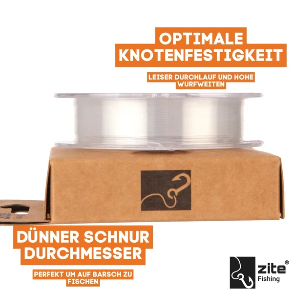 Zite Fishing Fluorocarbon Vorfach Schnur Hecht 0.85mm 30m_auswahl6