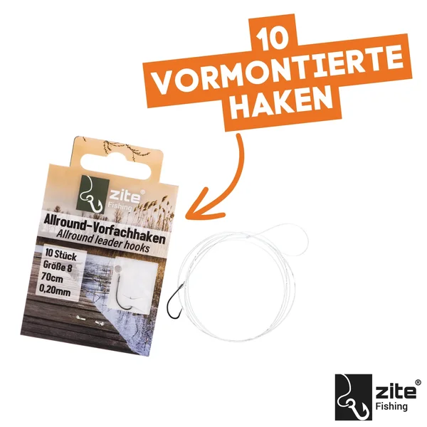 Angelkoffer 3-ladig mit Zubehör befüllt - Vorfachhaken, Blei, Posen & mehr_auswahl2