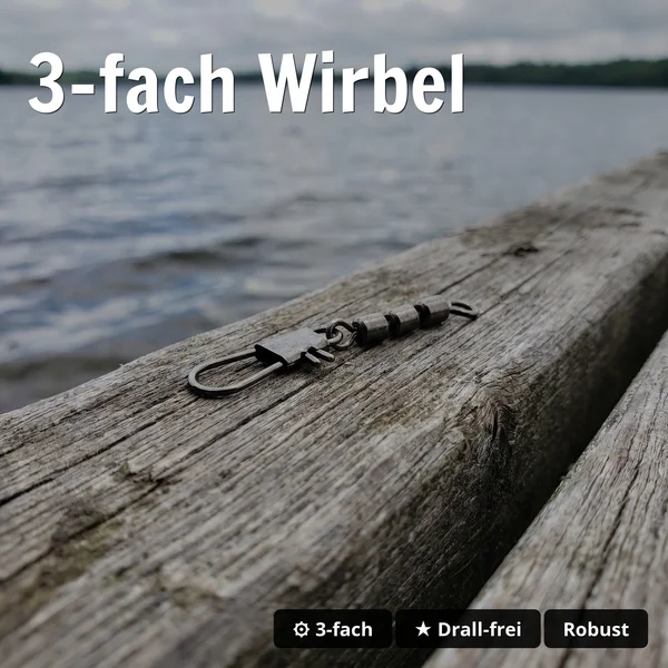 Zite Fishing Schlepp-Posen Set Slim 4g – Sbirolino Pose Forelle mit Wirbel & Sinker_auswahl3
