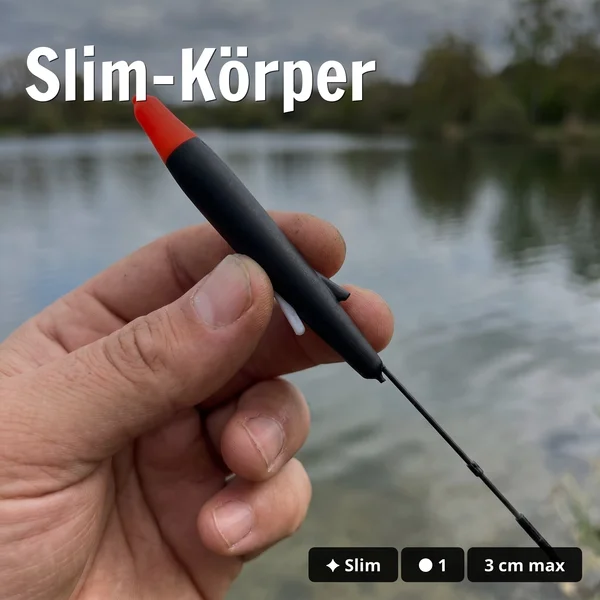 Zite Fishing Schlepp-Posen Slim Set 2g 3g 4g – Forellenposen mit Stabilisierungsflügel 3 Stück_auswahl3
