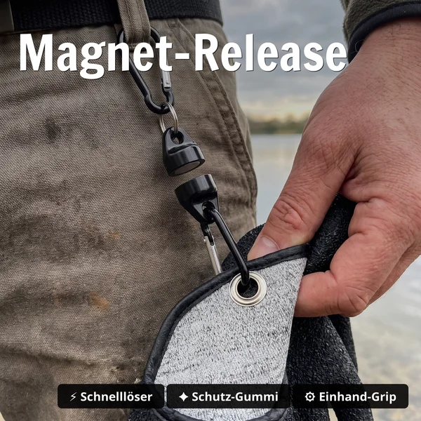 Zite Fishing Landehandschuhe L/XL mit Magnet-Karabiner – rutschfester Landegriff & schnell trocknendes Innenfutter_auswahl3