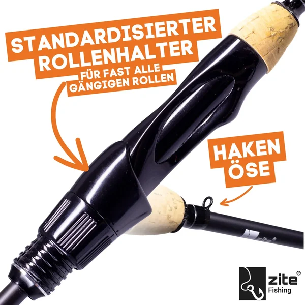 Ultra Light Forellen Gummiköder Rute Solid Tip UL Strike Forellenrute 0,5-3g 200cm_auswahl1