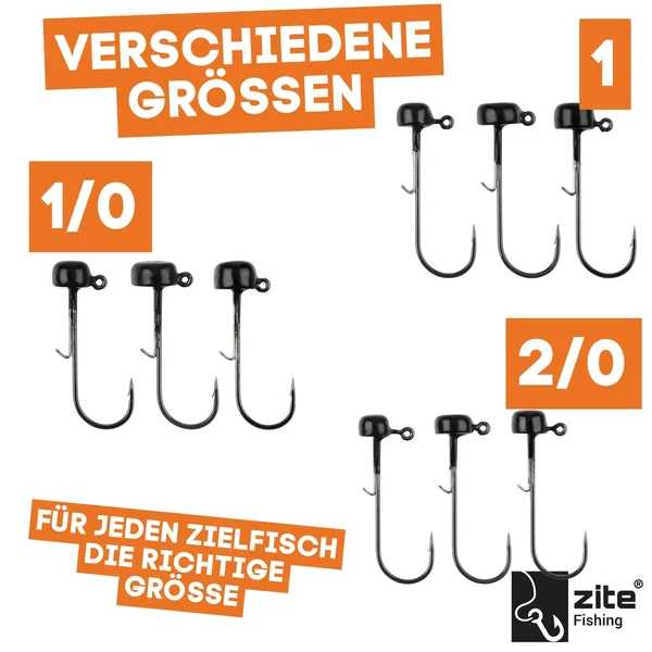 Tungsten Standup Jigs 1# 2,8g für Gummiköder - Bleifreier Angelhaken_auswahl6