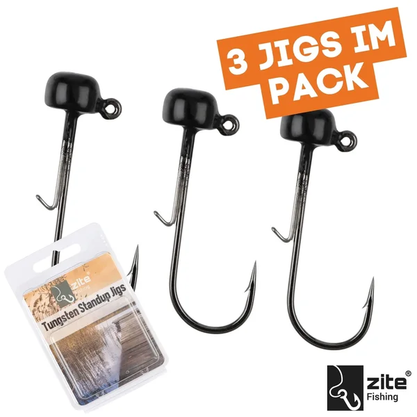 Tungsten Standup Jigs 1/0# 2,8g für Gummiköder - Bleifreier Angelhaken_auswahl3