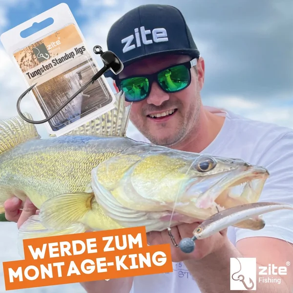 Tungsten Standup Jigs 2/0# 2,8g für Gummiköder - Bleifreier Angelhaken_auswahl7