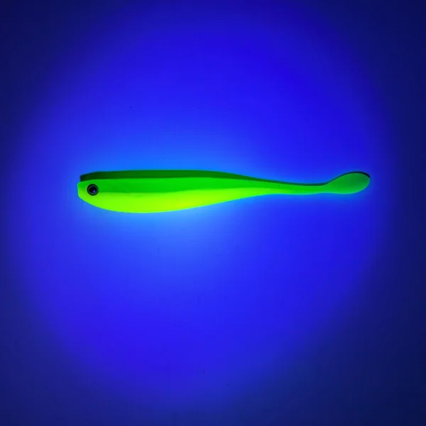 Zite Fishing Inzite Pinshad Lime Bomb 12,5 cm – UV-aktiver Gummiköder Pintail für Zander & Barsch, 5 Stück_auswahl6