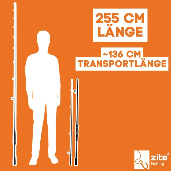 Inzite Base Stick Zander 255cm Spinnrute 15-55g Zanderrute_auswahl6