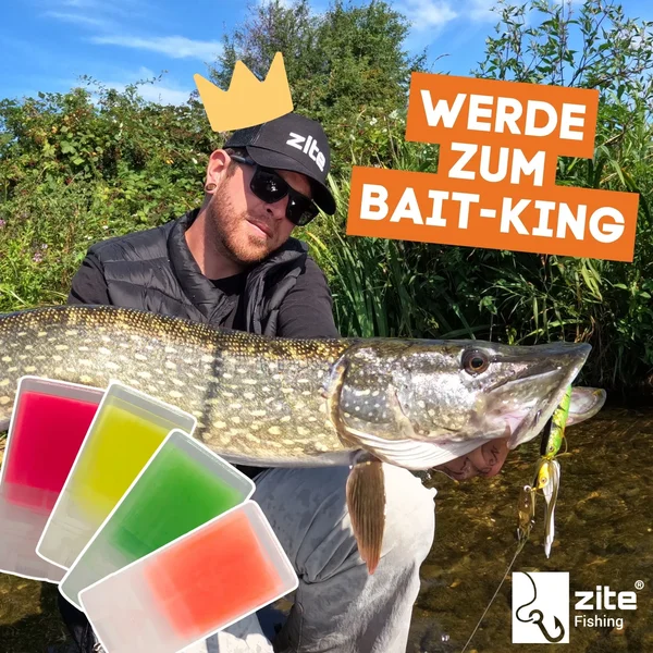 Zite Fishing Flave Boost Stick Käse gelb 100 g - Lockstoff-Stift für Gummifische, Wobbler, Blinker & Spoons_auswahl4
