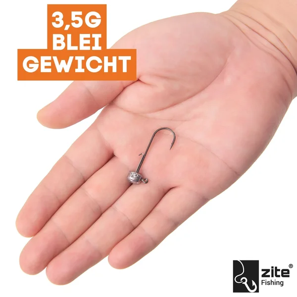 Stand Up Jigs 1/0# 3,5g für Gummiköder - Jighaken Grundangeln 5 Stück im Pack_auswahl2