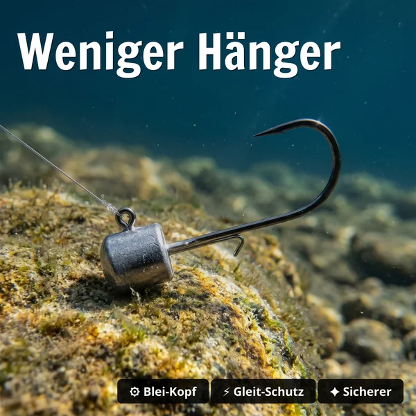 Zite Fishing Stand Up Jig Set 5-15g für Gummiköder - Jighaken Grundangeln 25 Stück in Sortierbox_auswahl2