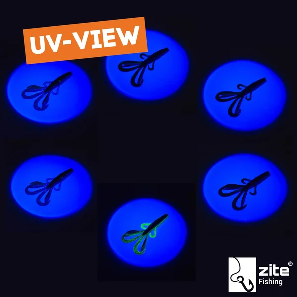 Zite Fishing Inzite Braw Set 48 Gummikrebse in 6 Farben 10,5 cm Creature Bait Krebsimitat Gummiköder Barsch & Zander_auswahl5