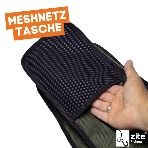 Rutentasche 130 cm mit 3 Innenfächern inkl. 2 Köderboxen – Polyester Angelruten-Futteral Zite Fishing_auswahl8