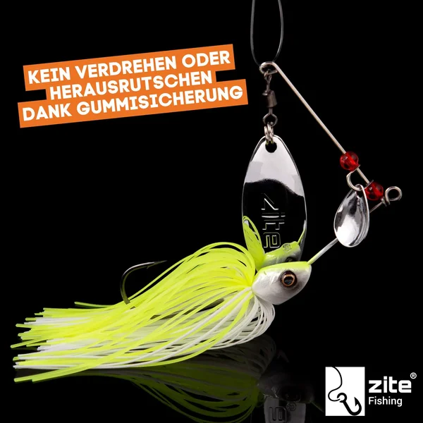 Reizköder Starterset - Inzite Rotator & Blader Set mit Gratis Trailer-Baits für Zander & Barsch_auswahl8
