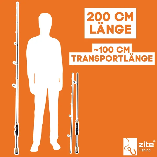 Zite Fishing Forellen Gummiköder Rute 200cm + Trout Reel 1000 3+1BB_auswahl4