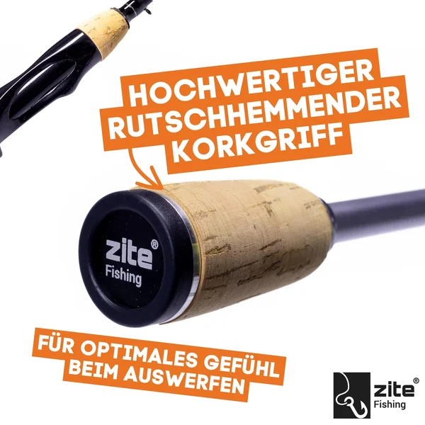 UL Forellen Gummiköder Rute 200cm - Trout Reel 1000 3+1BB - Köder - Schnur - Haken + GRATIS Kescher _auswahl2