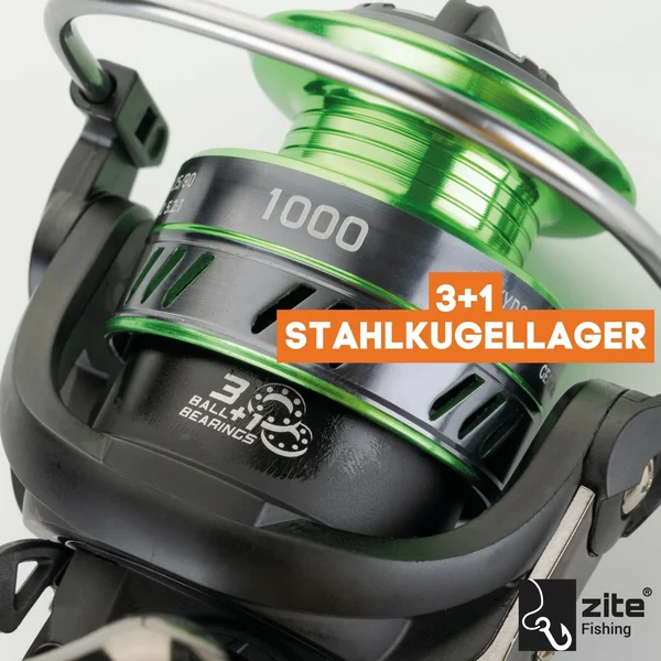 UL Forellen Gummiköder Rute 200cm - Trout Reel 1000 3+1BB - Köder - Schnur - Haken + GRATIS Kescher _auswahl6
