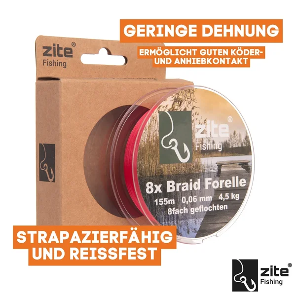 UL Forellen Gummiköder Rute 200cm - Trout Reel 1000 3+1BB - Köder - Schnur - Haken + GRATIS Kescher _auswahl8