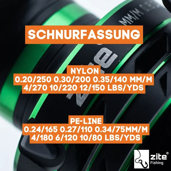 Sbirolino Forellen Komplettset mit 360 cm Sbiro Rute 3–25 g,  Reel Base 3000, Monoschnur & 2x Gratis Forellenteigen_auswahl9
