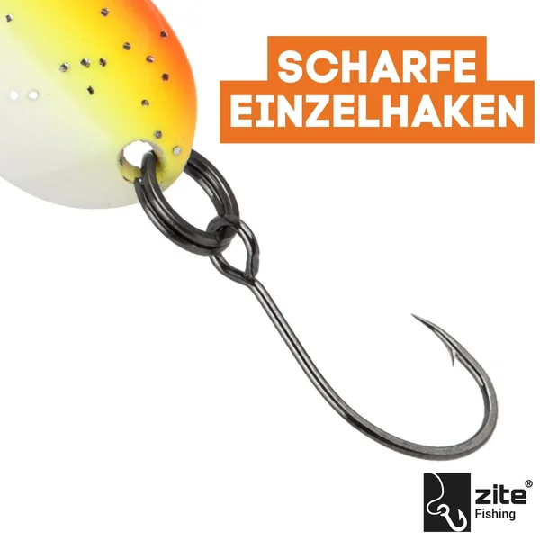 The Troutforce Spoon KAPOW! 2,8 g – Mr. Boombolt – UV-aktiver Forellenspoon Zite Fishing_auswahl2
