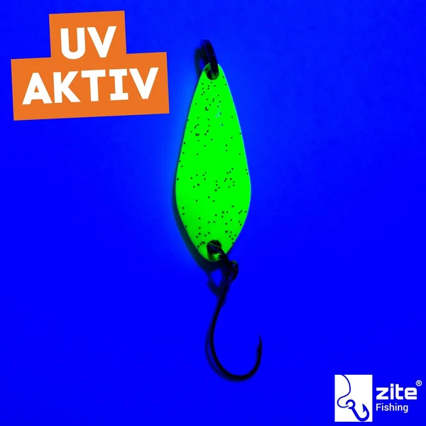 The Troutforce Spoon KAPOW! 2,8 g – Neon Genius – UV-aktiver Forellenspoon Zite Fishing_auswahl3