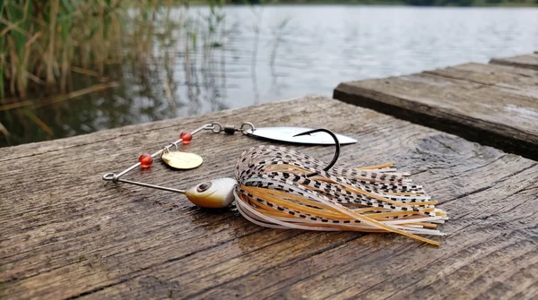Inzite Rotator Spinnerbaits 21g – Haken 3/0 – Banana Peel – mit Doppelspinnerblatt & Fransen_auswahl1