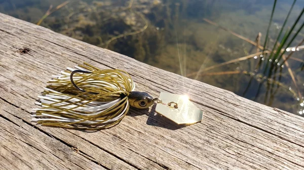 Inzite Blader Bladed Jig 10 g – Haken 3/0 – Golden Coconut – Starke Vibration & Trailerfähig_auswahl5