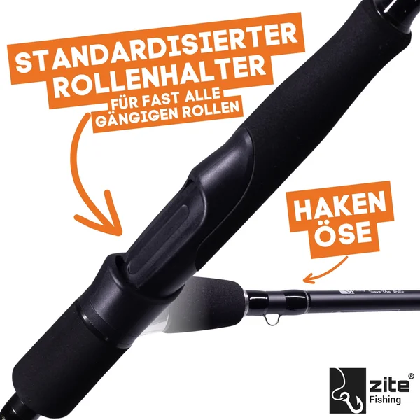 Zite Fishing Inzite Pro Stick Starter-Set Hecht Spinning Reel Pro 4000 bespult, Spinnerbait, Snaps & Inzite Braw_auswahl3